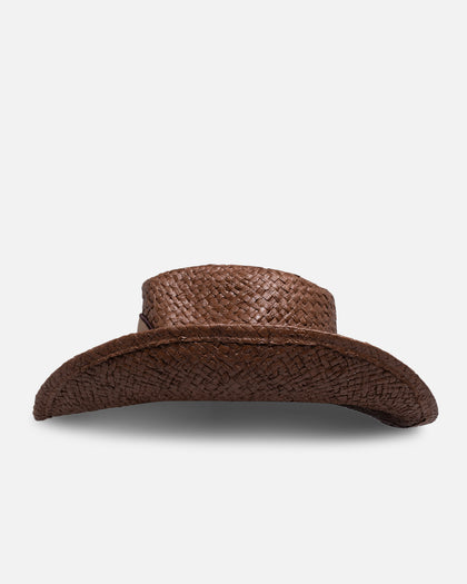 Von Dutch Vintage Ranch Cowboy Hat Brown