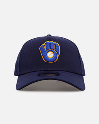 New Era Milwaukee Brewers 'On Field' 9FORTY A-Frame Snapback Official Team Color