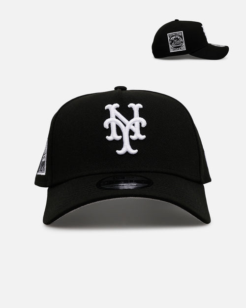 New Era New York Mets 'Black And White' 9FORTY A-Frame Snapback Black/White