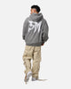 Saint Morta Tribe Premium Hoodie Washed Charcoal