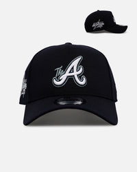 New Era Atlanta Braves 'Midnight Navy' 9FORTY A-Frame Snapback Midnight Navy