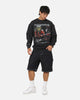 Mitchell & Ness X Mclaren Lando Norris Signature Crewneck Washed Black