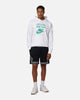 Nike Club French Terry Pullover Hoodie White/White/Green