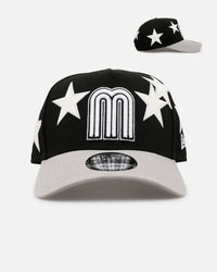 New Era Mexico National Baseball Team 'Stars' 9FORTY A-Frame Snapback Black/Grey