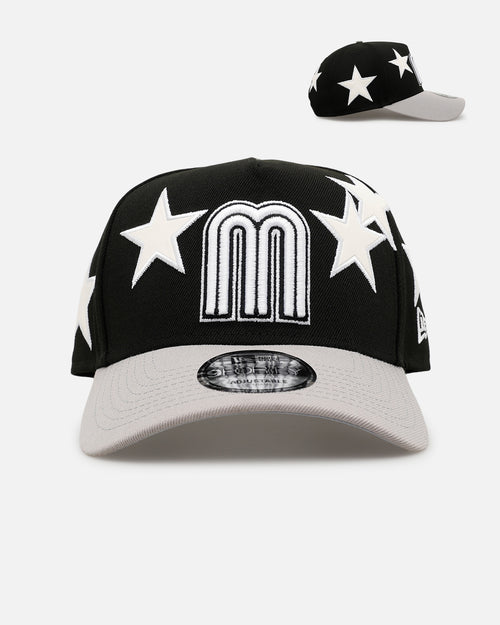 New Era Mexico National Baseball Team 'Stars' 9FORTY A-Frame Snapback Black/Grey