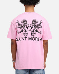 Saint Morta Lover Club Boxy T-Shirt Pink