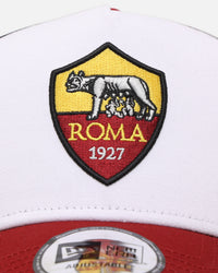 New Era AS Roma 9FORTY A-Frame Trucker Snapback White