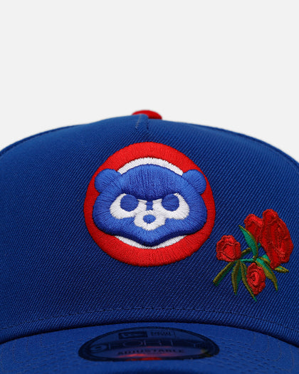 New Era Chicago Cubs 'Rose Emblem' 9FORTY A-Frame Snapback Official Team Color