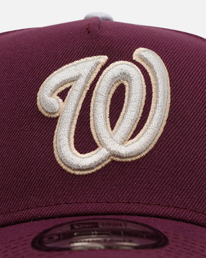New Era Washington Nationals 'Plum' 9FORTY A-Frame Snapback Plum