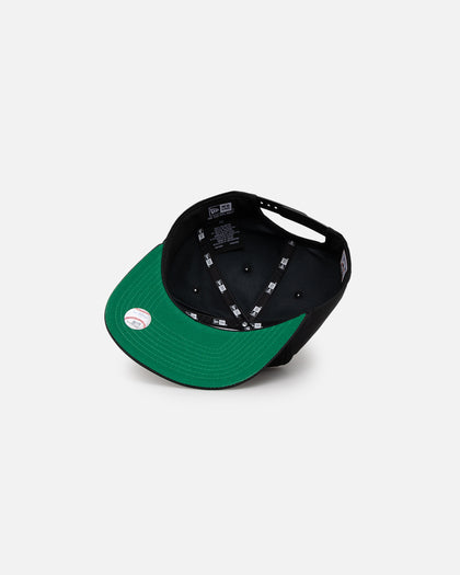 New Era Houston Astros Golfer Pre-Curved Snapback Black/OTC