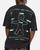 73Studio X Fallout Pipboy T-Shirt Black Acidwash