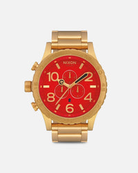 Nixon 51-30 Chrono Gold/Red