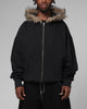 Loiter Purity Zip Hoodie Black