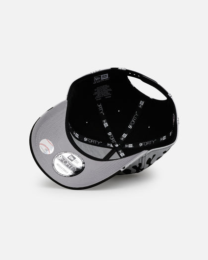 New Era Baltimore Orioles 'Metallic Flames' 9FORTY A-Frame Snapback Black/Silver