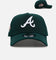 New Era Atlanta Braves 'Evergreen' 9FORTY A-Frame Snapback Dark Green