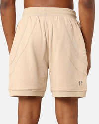 Saint Morta Homebase Fleece Shorts Stone