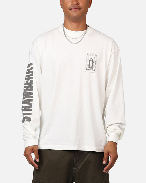 Strawberry Milagrosa Long Sleeve T-Shirt White
