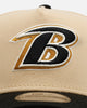 New Era Baltimore Ravens 'Vintage' 9FORTY A-Frame Snapback Vegas Gold