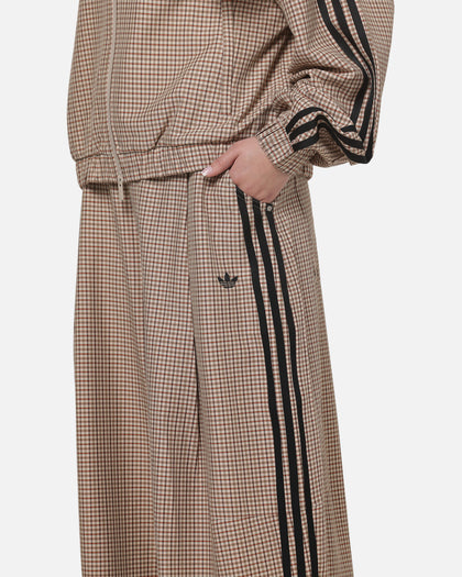 Adidas Women's Checks Trousers Beige