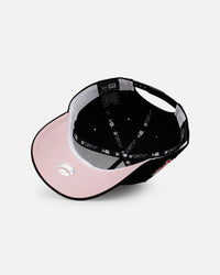 New Era Texas Rangers 'Black And Pink' 9FORTY A-Frame Snapback Black/Pink