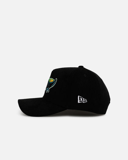 New Era Tampa Bay Rays 'Black Cord' 9FORTY A-Frame Corduroy Snapback Black