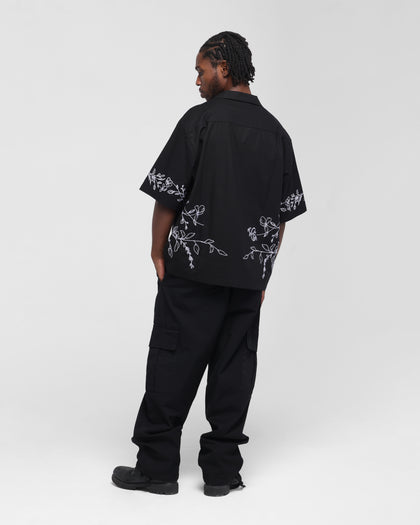 Carre Botanica Button Up Shirt Black