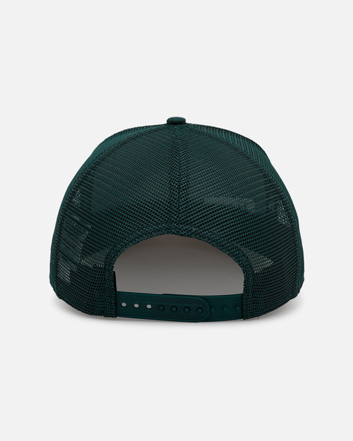 New Era Oakland Athletics 'Spring Injection' 9FIFTY A-Frame Trucker Snapback Green