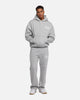 Carre Prestige Script Hoodie Grey Marle