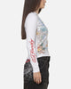 Ed Hardy Women's Koi Long Sleeve T-Shirt White