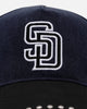 Pro Standard San Diego Padres 'Polished Hardware' Pro Pinch Strapback Navy
