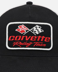 American Needle Twill Valin Patch Trucker Snapback Ivory/Black