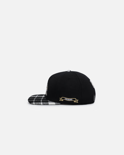 Pro Standard Arizona Coyotes Pro Prep Plaid Snapback Black