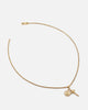 Guess Mainline Rebel Knight 26" 4G Coin And Dagger Necklace Gold