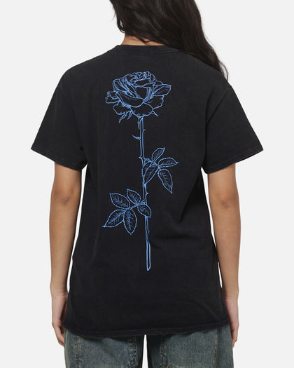 XXIII Rose T-Shirt Black/Blue