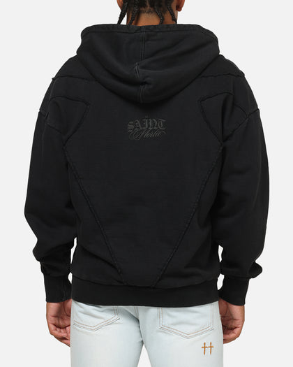 Saint Morta Divinity Zip Hoodie Vintage Black
