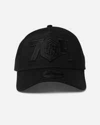 New Era Charlotte Hornets 'NBA Black On Black' 9FORTY A-Frame Snapback Black