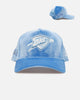 New Era Oklahoma City Thunder 'Sky Velvet' 9FORTY A-Frame Snapback Sky Blue