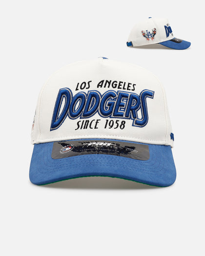 Pro Standard Los Angeles Dodgers 'Paradise' Pro Pinch Strapback Eggshell