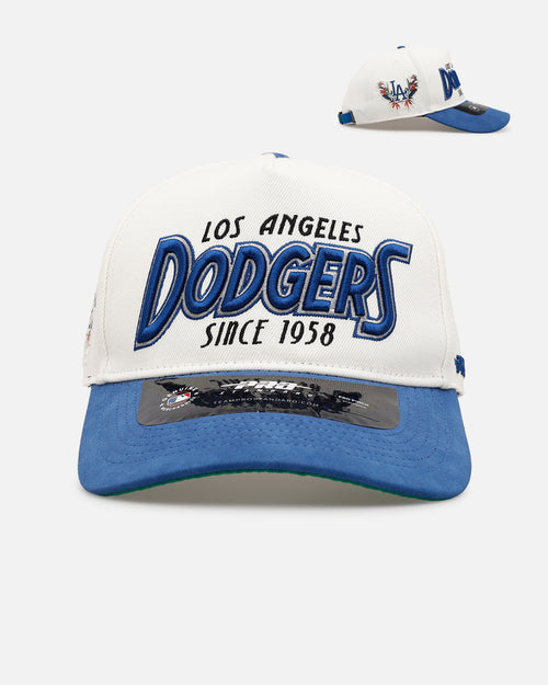 Pro Standard Los Angeles Dodgers 'Paradise' Pro Pinch Strapback Eggshell