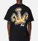 X-Large Folded Crown T-Shirt Solid Black