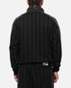 Carre Las Vegas City Series Quarter Zip Crewneck Black Pinstripe