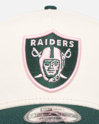 New Era Las Vegas Raiders 'Chrome Dark Green' 9FORTY A-Frame Snapback Chrome/Dark Green