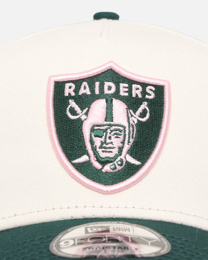 New Era Las Vegas Raiders 'Chrome Dark Green' 9FORTY A-Frame Snapback Chrome/Dark Green