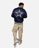 Pro Standard Dallas Cowboys Rib Satin Jacket Midnight Navy