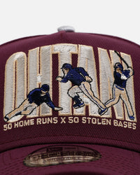 New Era Los Angeles Dodgers 'Plum' Ohtani 9FORTY A-Frame Snapback Plum
