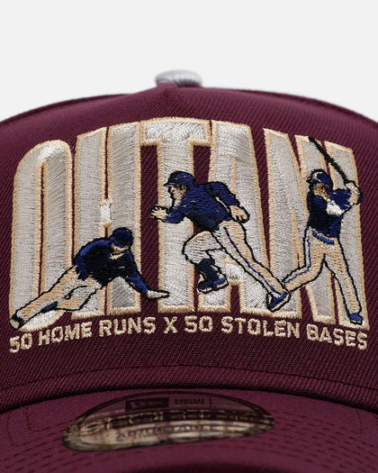 New Era Los Angeles Dodgers 'Plum' Ohtani 9FORTY A-Frame Snapback Plum