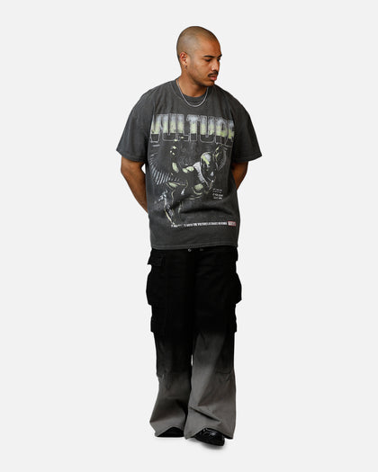 73Studio Marvel Sinister Six Vulture Heavyweight T-Shirt Black Wash