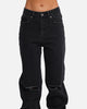 XXIII Women's Straight Leg Jeans Washed Black