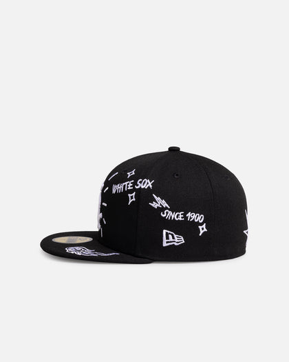 New Era Chicago White Sox 'MLB Scribble' 59FIFTY Fitted Black