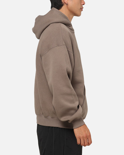 Jordan Brooklyn Fleece Oversized Hoodie Olive Grey